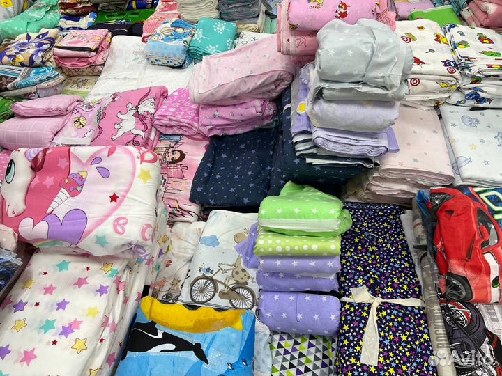 Ткань хлопок детский Авито доставка