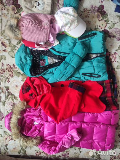 Одежда для девочки 5-6 лет