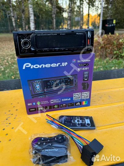 Магнитола Pioneer для автомобиля 1din блютуз