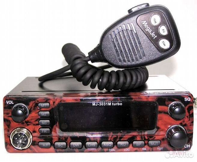Автомобильная рация MegaJet MJ-3031M Turbo