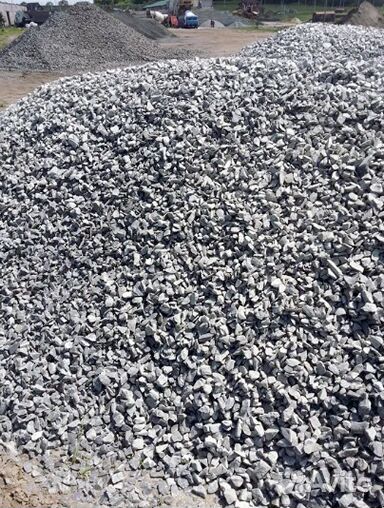Щебень гранитный в наличии