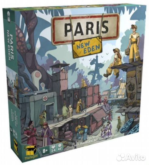 Paris: new eden настольная игра