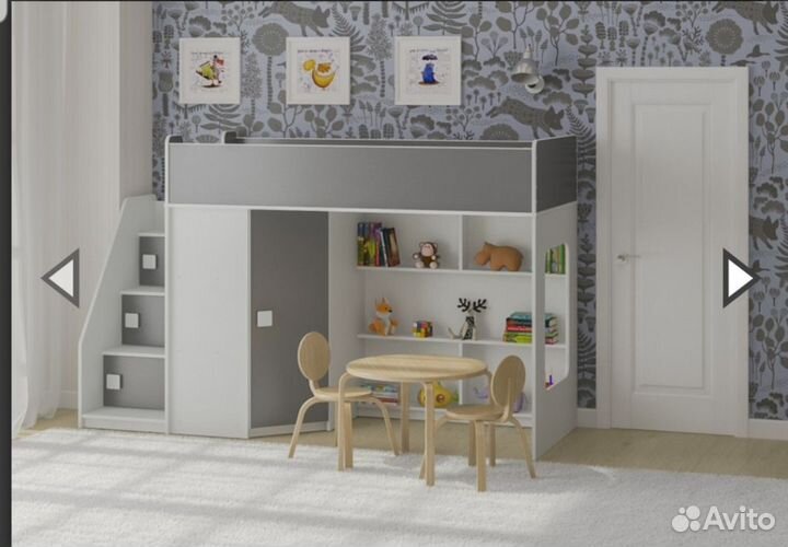 Кровать-чердак