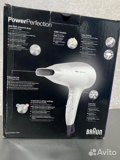 Фен Braun Satin Hair 3 PowerPerfection HD380