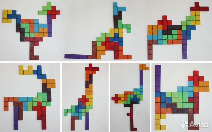 Пентамино, деревянная головоломка