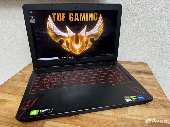 Asus TUF 12 ядер i7-8750H 12Gb GTX 1060 SSD+750Gb