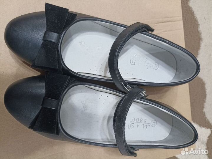 Туфли на девочку 34 размер