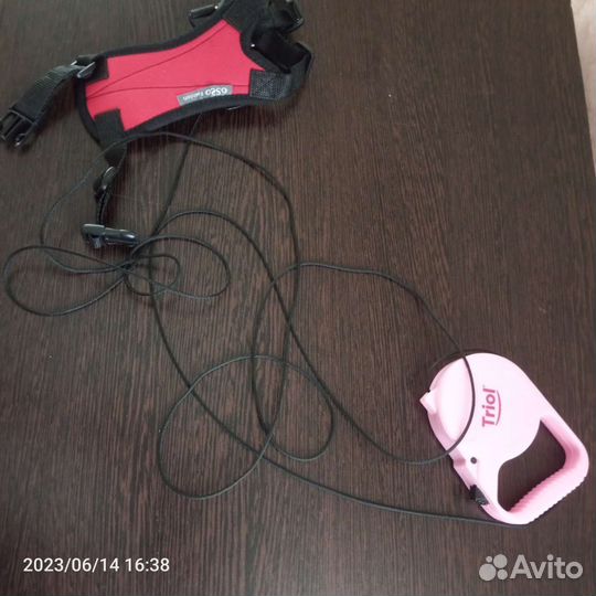 Поводок и шлейка для котов и собак