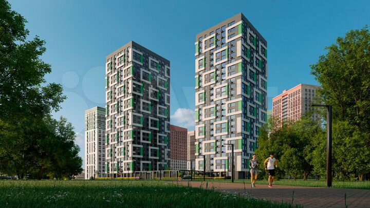 2-к. квартира, 41,1 м², 19/25 эт.