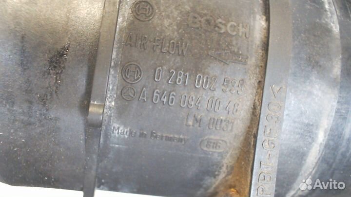 Измеритель потока воздуха Mercedes E W211, 2003