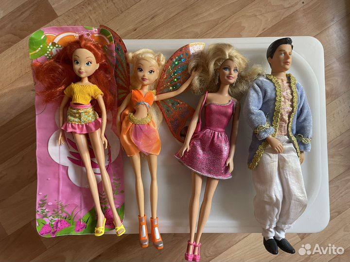 Куклы, barbie, головоломки, фигурки драконов