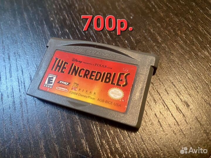 Лицензионные картриджи для GBA