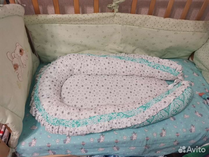 Гнездышко-кокон для новорожденного