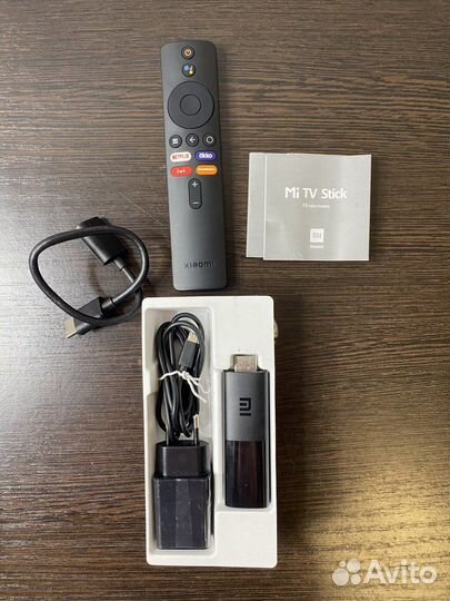 Медиаплеер Xiaomi Mi TV Stick Голосовое Упр Новый