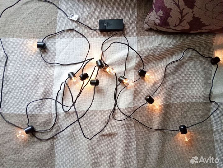 Гирлянда Икеа Блотсно 12 ламп