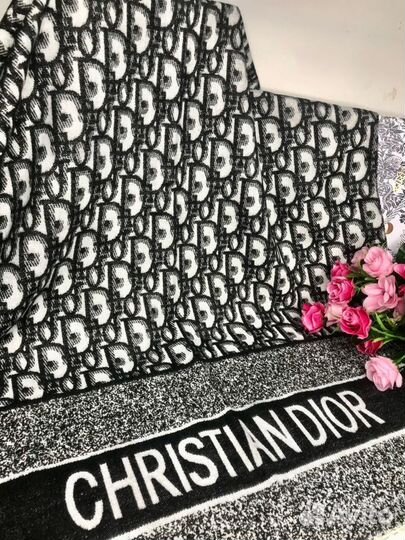 Шарф Christian Dior черный