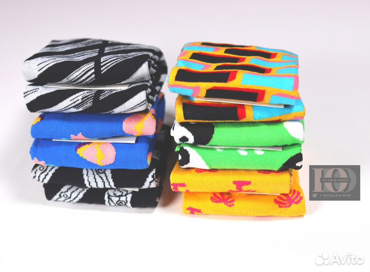 Носки - комплект 3 пары - ассорти, микс