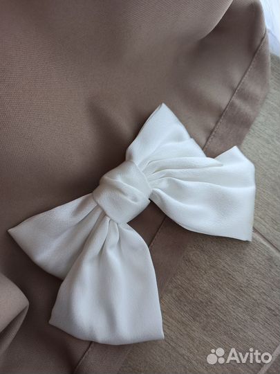 Бантик большой заколка для девочки