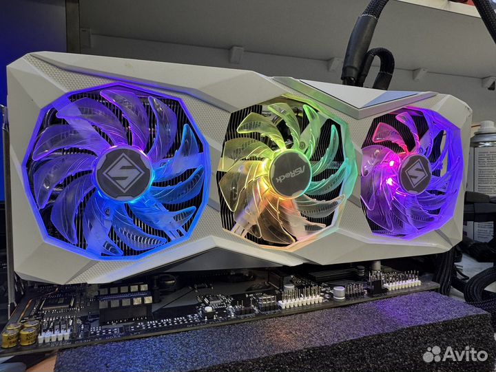 Видеокарта ASRock RX 7800 XT Steel Legend