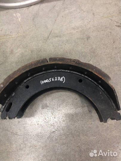 Колодка тормозная краз задняя