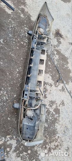 Передний бампер паджеро 2 рестайл