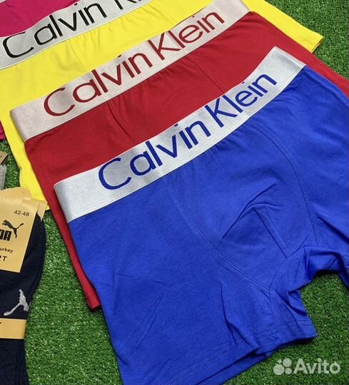 Трусы мужские боксеры calvin klein