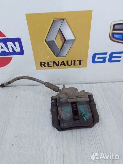 Суппорт тормозной перед Renault symbol 2 NEW 08- П