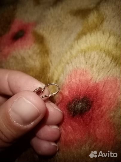 Серьги золото на девочку с нуля