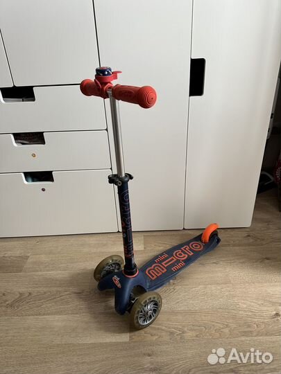 Самокат детский Mini micro Deluxe LED