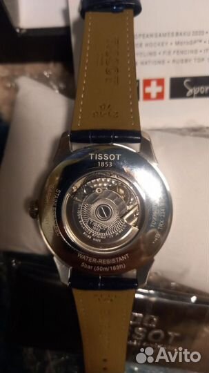 Наручные мужские механические часы tissot