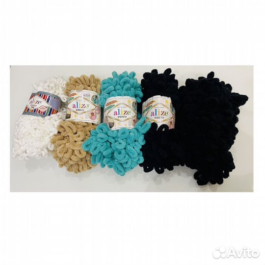 Пряжа alize puffy
