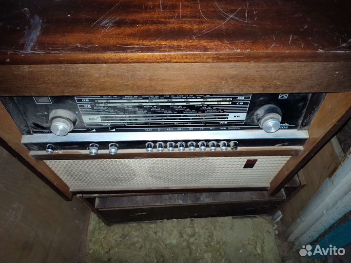 Ламповая радиола rigonda 102