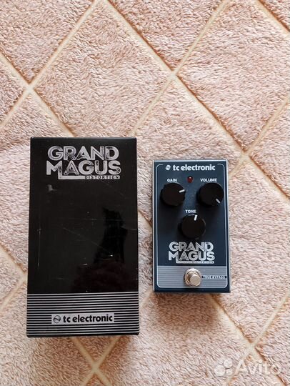 Гитарная педаль дисторшн tc electronic grand magus