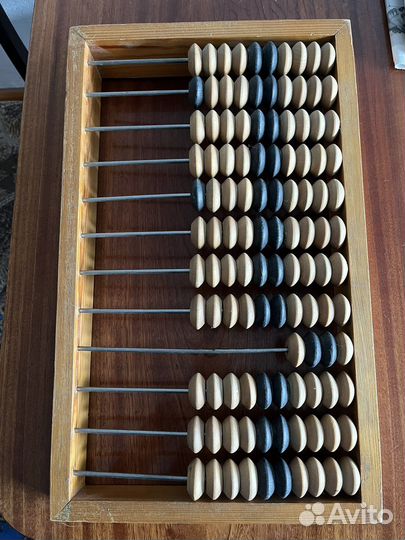 Счеты деревянные