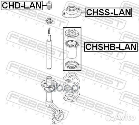 Пыльник амортизатора chshb-LAN chshb-LAN Febest