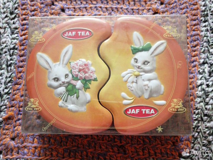 Жестяные банки для чая