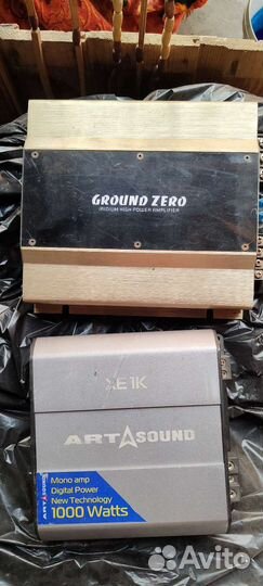 Усилители звука в автомобили Ground Zero,Art Sound