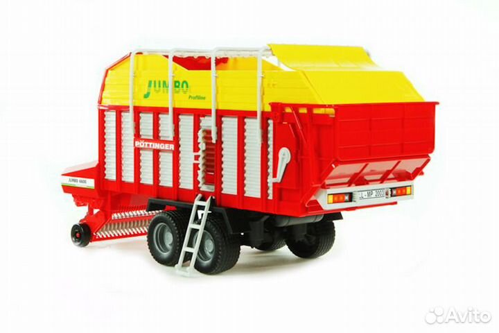 Огромный автопогрузчик кормов bruder pottinger