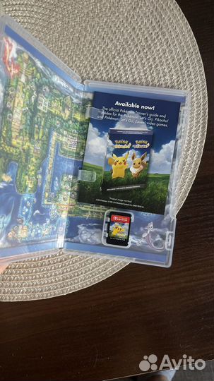 Pokemon let s go pikachu для Nintendo Switch