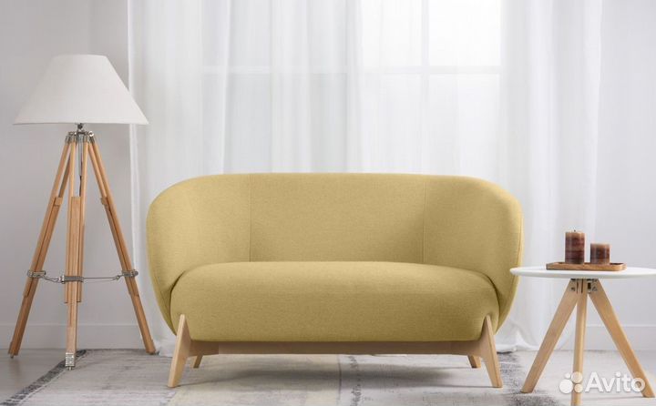 Диван Тилар Textile Yellow