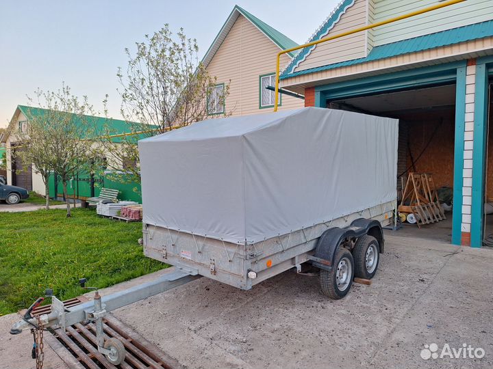 Тент-брезент полога на прицепы и газели