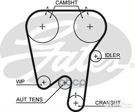 5378XS ремень грм 148x230H Renault Laguna/Safr