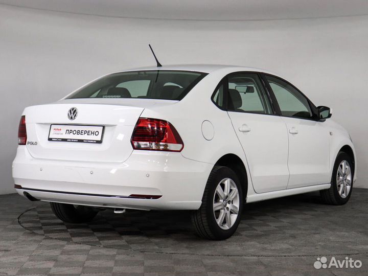 Volkswagen Polo 1.6 AT, 2016, 65 783 км