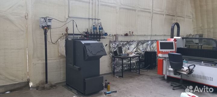 Отопительный котел на твердом топливе 3-25 кВт