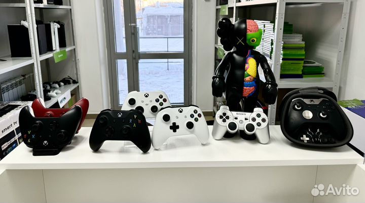 Оригинальные геймпады xbox PS