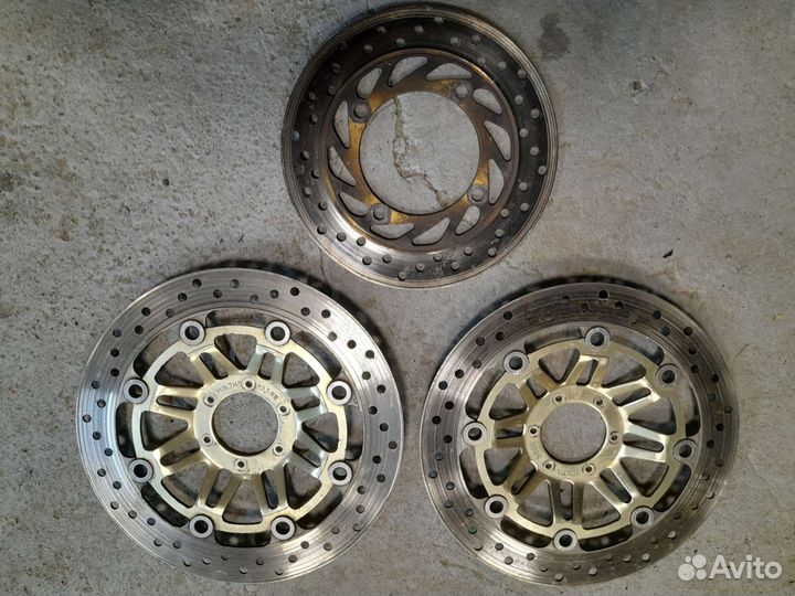 Тормозные диски перед и зад cb400sf до втек