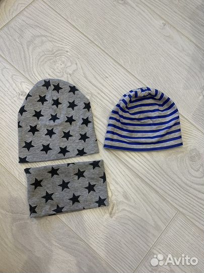 Шапка и снуд для мальчика