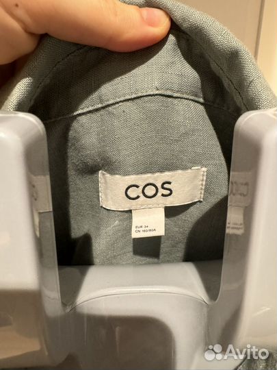 Рубашка льняная COS XS