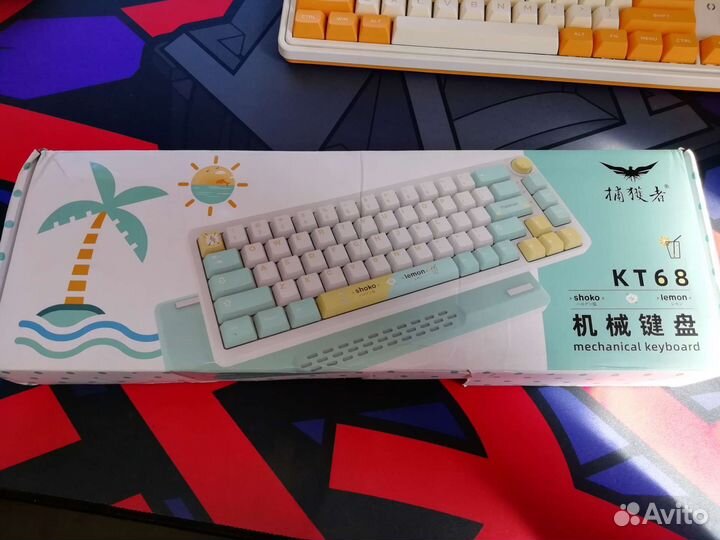 Новая механическая клавиатура kt68