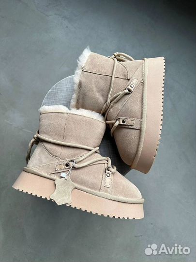 Угги замшевые